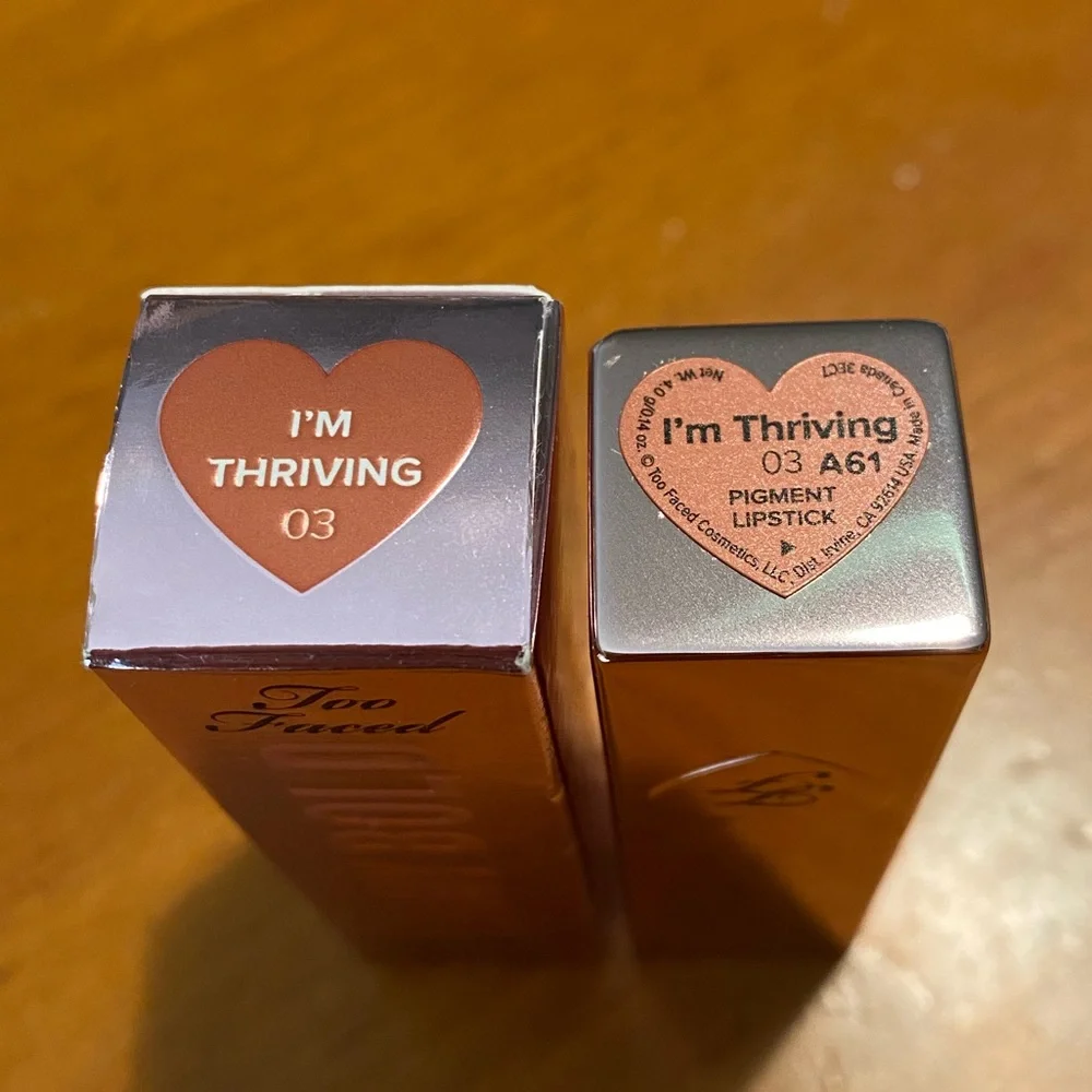 Too Faced Lady Bold Em-Power Pigment Lipstick